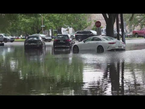 Orleans Parish sees 6 inches of rain, slow to drain