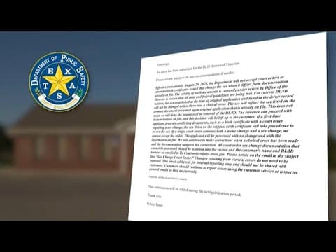 Denied Identity | Texas blocks trans people from changing sex on their driver's license