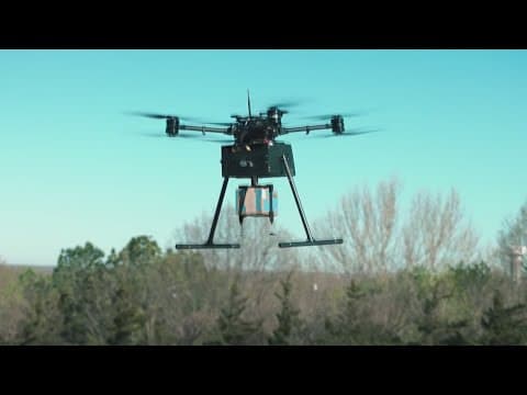 Walmart announces partnership with 2nd drone company