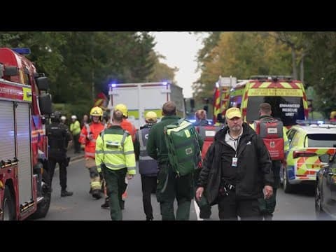 Man kills 2 in car ramming and stabbing attack at English synagogue on Jewish holy day