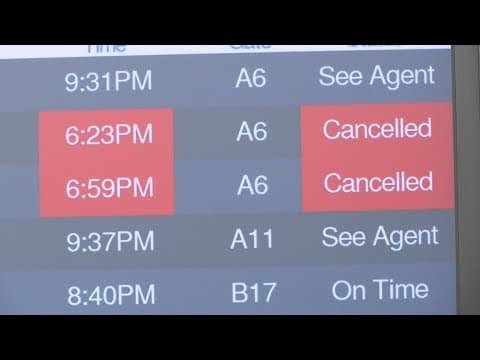 Tech outage impacting flights