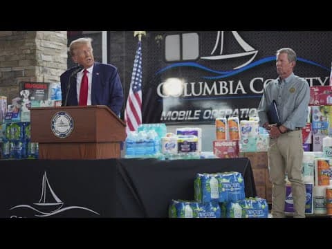 Trump and Harris make stops in areas ravaged by Hurricane Helene