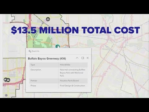 Trail connector between two iconic Houston parks is one of several similar projects coming soon