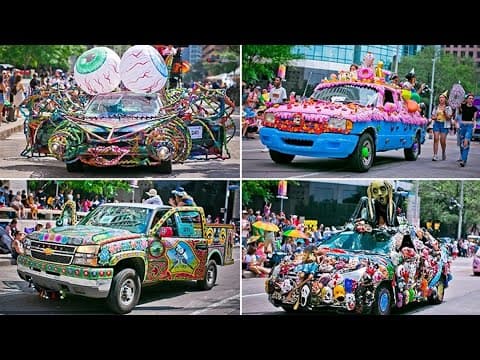 Houston Art Car Parade: events; where to watch; forecast; route; street closures and more!