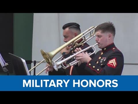 Military honors for sailor killed in Pearl Harbor