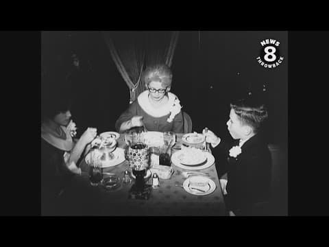 Christmas dinner at Mr. A's in San Diego 1966