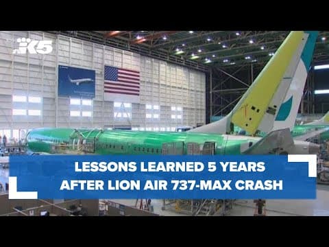 5 years later: Lessons learned from Lion Air 737-Max crash