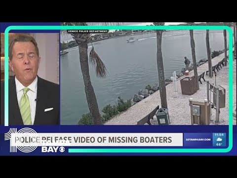 Venice police release video of 4 fishermen who went missing after leaving from Sarasota County coast