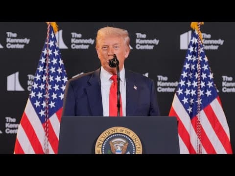 Donald Trump full press conference announcing Kennedy Center Honors nominees