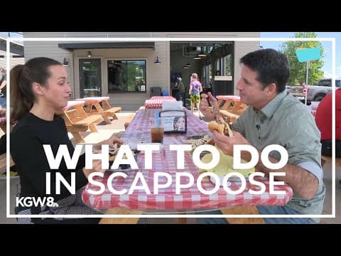 Visiting restaurants and getting outside in Scappoose