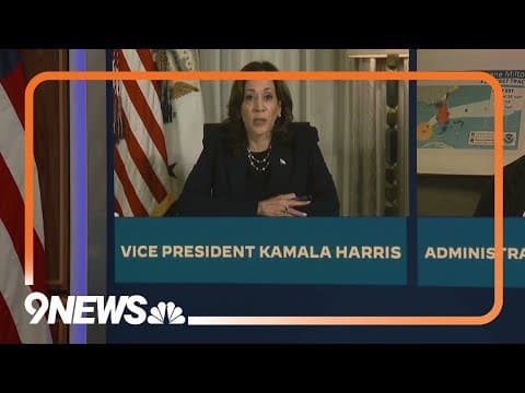 VP Kamala Harris says 1,000 federal personnel are headed to Florida for Hurricane Milton