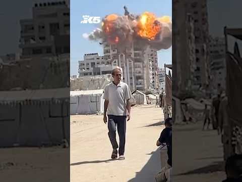 New Israeli attacks on Gaza City