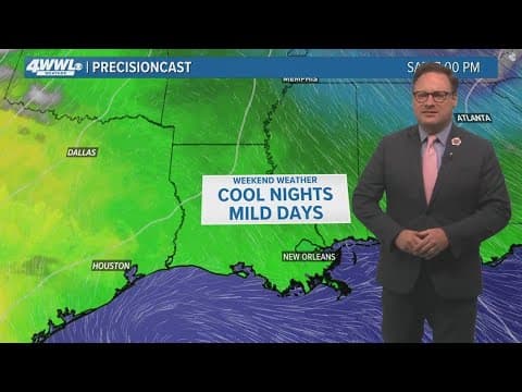 Weather: Less humid air returns for the weekend