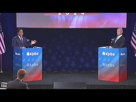 Mayor Todd Gloria and SD Police Officer Larry Turner face off in San Diego Mayoral debate