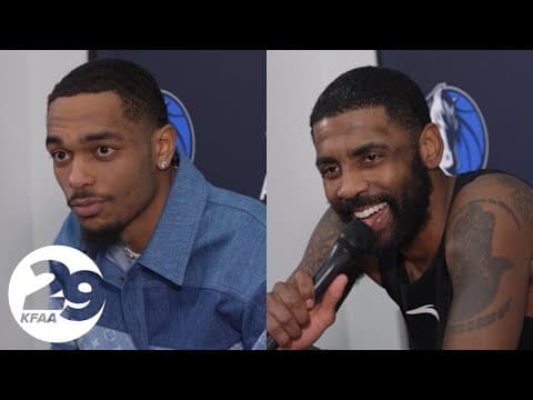 Dallas Mavericks vs. Oklahoma City Thunder | Kyrie Irving, PJ Washington Jr. full post-game pressers