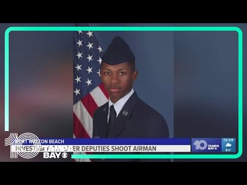 Investigation after deputies shoot airman in his apartment