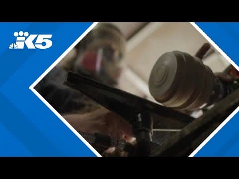 Blind woodworker finds peace and a purpose after near tragedy