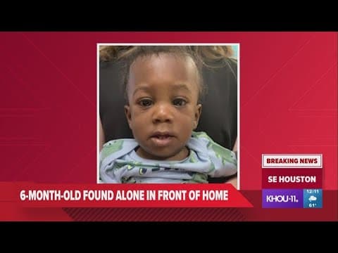 Baby found alone in carseat in southeast Houston