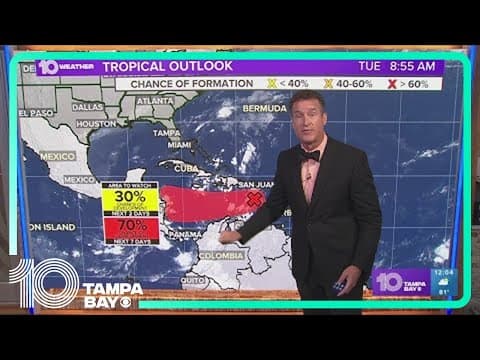 Tracking the Tropics: Depression could form in the Caribbean
