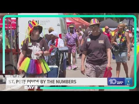 Thousands descend to downtown St. Pete for Pride street fair