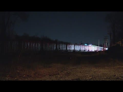 Fire crews knockdown blaze inside DC rail car