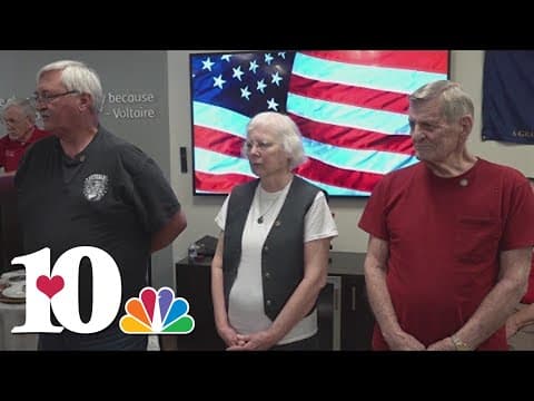 Knoxville Vietnam veterans receive pin during commemoration ceremony