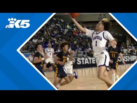 HS State Basketball Highlights:  Bellevue vs. Garfield Boys