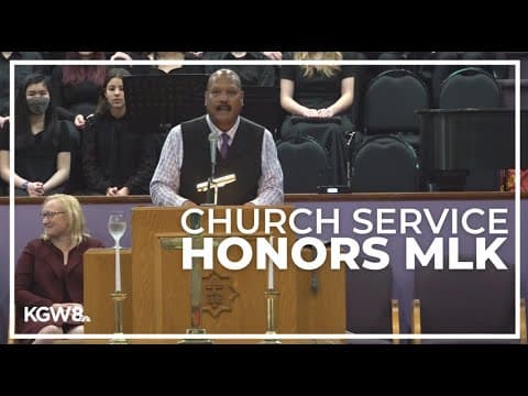 Historic Portland Black church holds special service in celebration of MLK