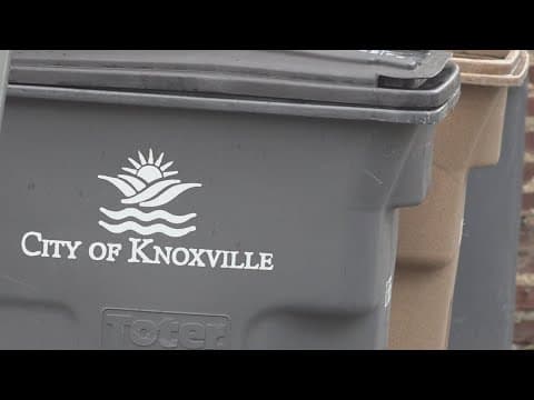 The city of Knoxville plans to replace trash carts with compactors downtown