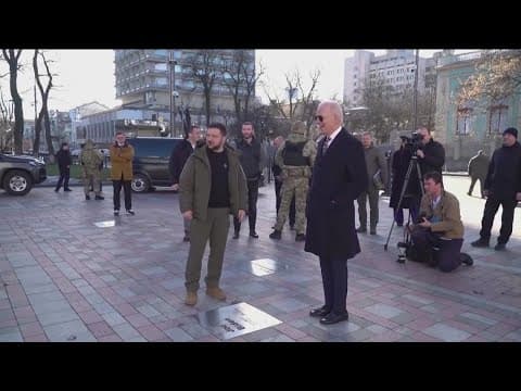 San Diego’s Ukrainian community reacts to historic Biden visit to Kyiv