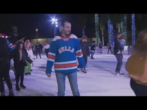 Light the Way | San Diego Gulls hit the Rady Children's ice rink at Liberty Station