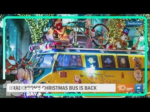 Bradenton's Christmas Bus is back
