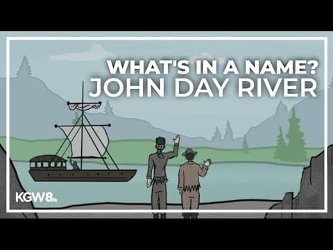 An 1800s hunter was robbed and stripped naked. Then they named John Day River after him
