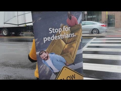 'Walking billboards' promote road safety in DC