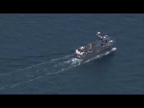 Boats hit the water in Shelter Island to take part in Veteran's Day Boat Parade