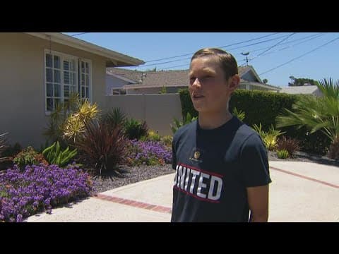 11-year-old finds a way to make extra money helping his La Jolla neighbors with a job they may not w