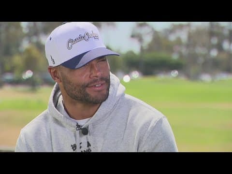 One-on-one with Dak Prescott at Cowboys training camp