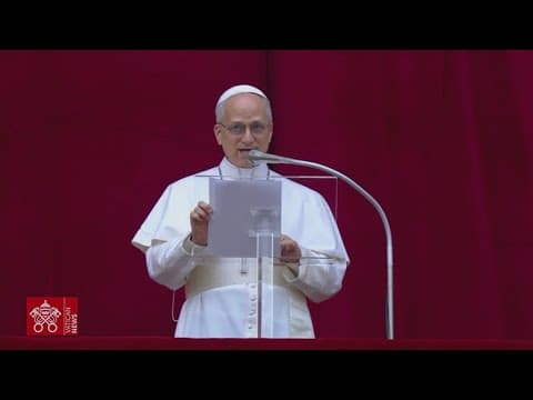 Pope Leo XIV mentions Dallas in first Sunday address at the Vatican