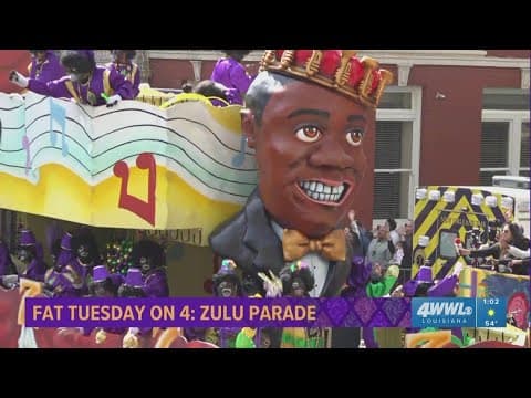 Zulu Dynasty float honors Louis Armstrong