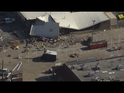 New storm report suggests yesterday's tornado near Katy in W. Harris County moved into neighborhood