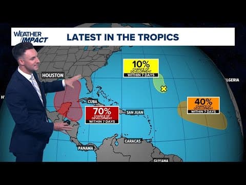 Tropical development expected in the Caribbean later this week