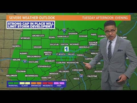 DFW Weather: Temperature forecast and severe weather chances