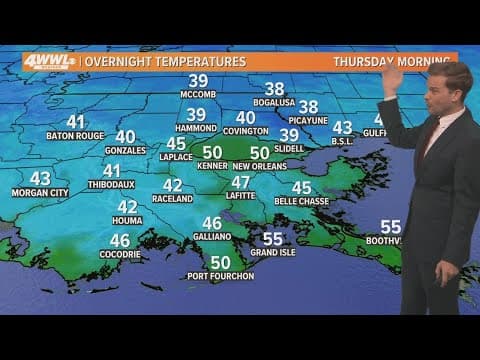 New Orleans Weather: Stronger cold front arrives today