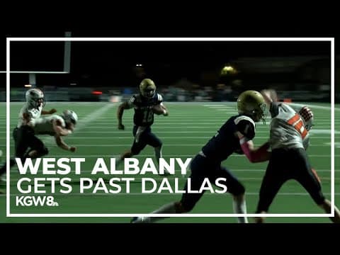 West Albany gets past Dallas to claim 1st place in Mid-Willamette Conference | Friday Night Football
