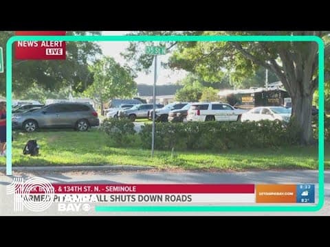 'Armed person' call shuts down roads in Pinellas County