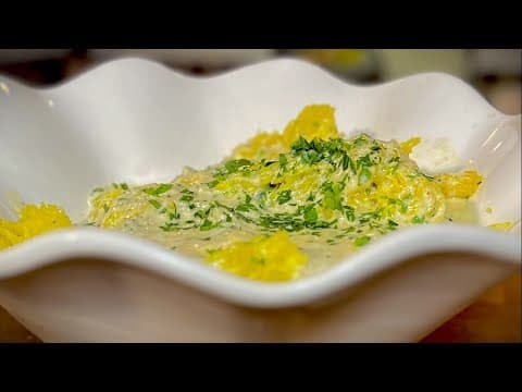 Spaghetti Squash Alfredo | Cooking with Styles