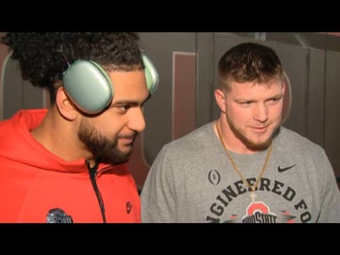 J.T. Tuimoloau and Jack Sawyer postgame interview | Ohio State vs. Tennessee