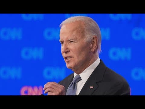 Politicians react after Trump v Biden debate