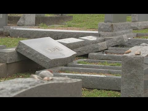 Houston cemetery desecration leaves Jewish community heartbroken