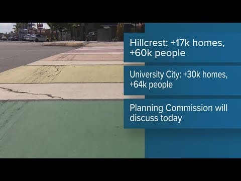 San Diego Planning Commission to discuss plan to build more high-rise housing